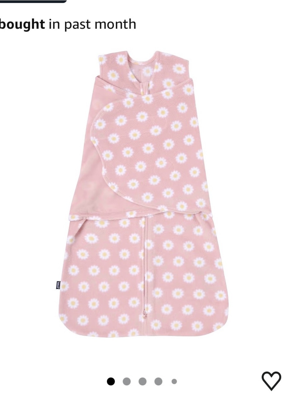 Halo Pink Fleece Sleep Sack